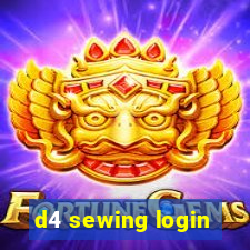 d4 sewing login